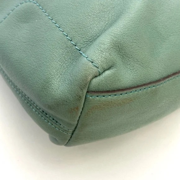 Coach Women's Laser-Cut Signature Aubrey Leigh Slim Leather Tote 17041 - Picture 12 of 14